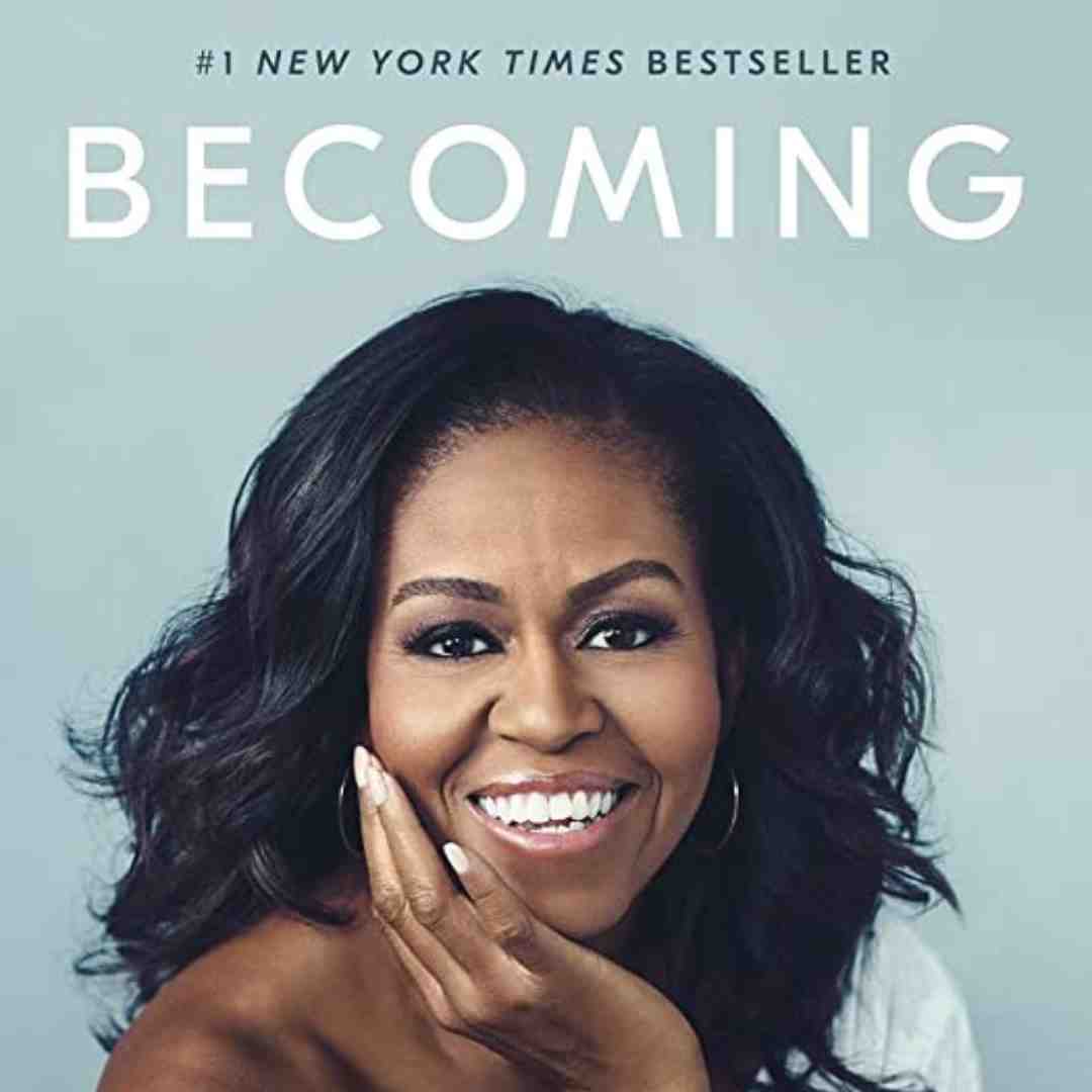 First Lady, Michelle Obama's Becoming Book Cover
